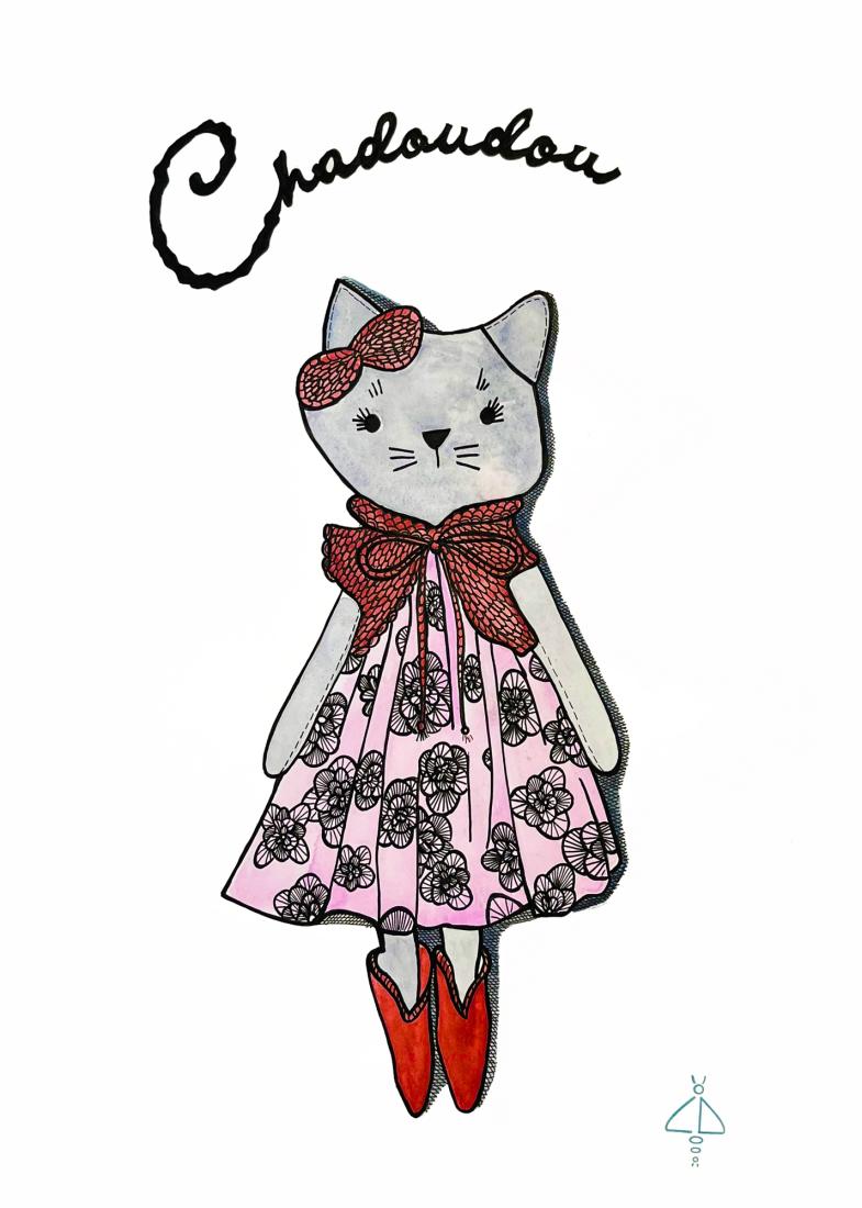 Les Chadoudous Robe à fleursR
