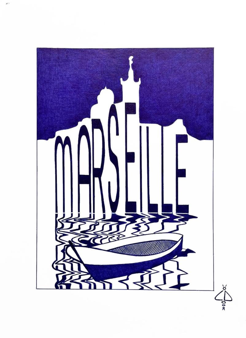 Affiche Marseille Bic1